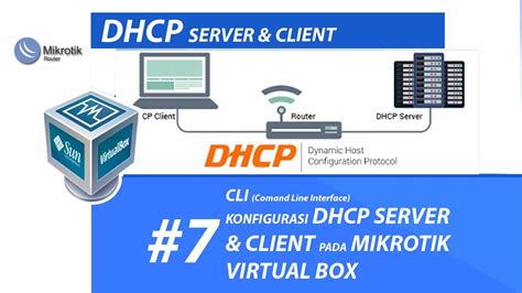 7 Cara Konfigurasi Dhcp Client Dan Dhcp Server Menggunakan Dua Buah