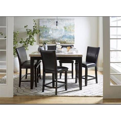 Havertys 9 Piece Marble Dining Set Aptdeco