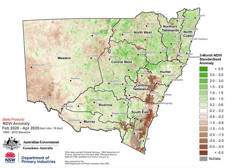 Nsw State Seasonal Update April 2020