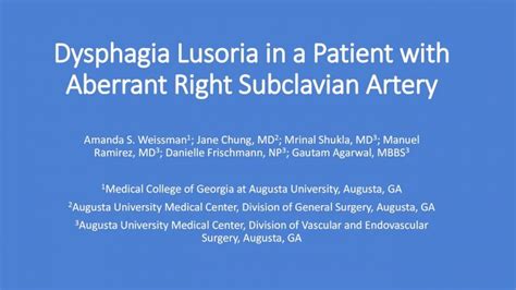 Pdf Carotid Subclavian Bypass For Dysphagia Lusoria Dysphagia