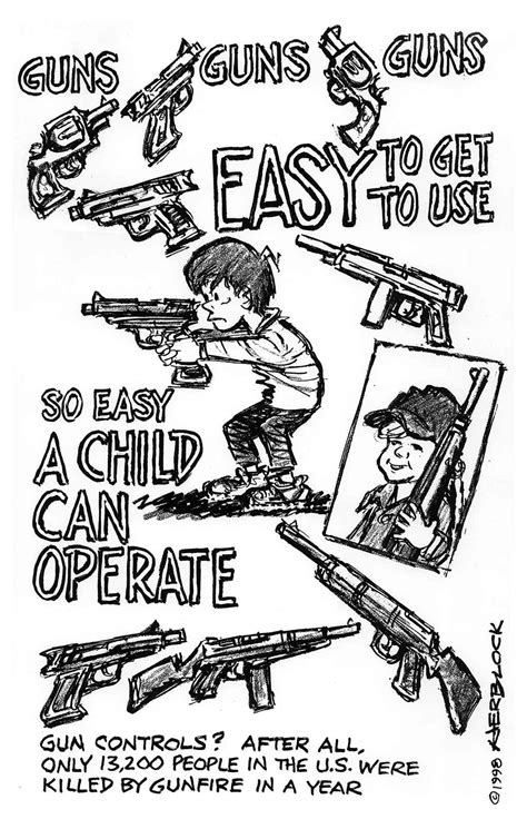 Gun Control Cartoons The Herb Block Foundation