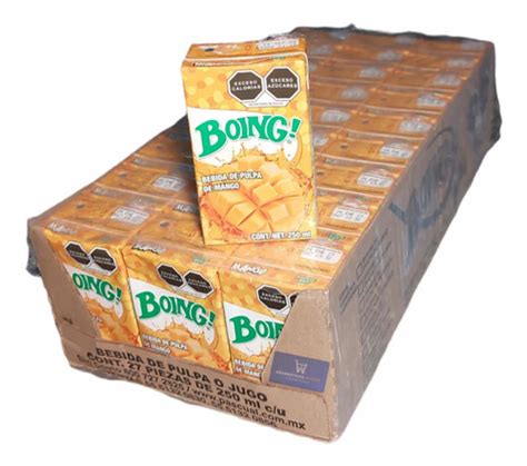 Caja Boing De Mango 27 Piezas De 250ml C U MercadoLibre