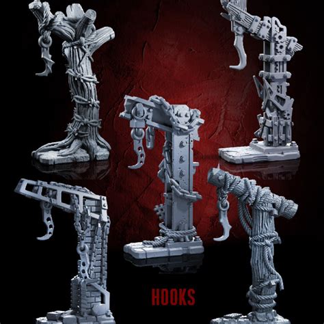 3D Printable Hooks - DBD by Dragun Studios