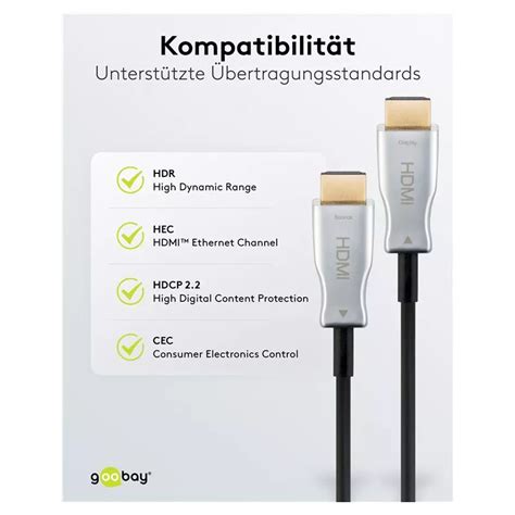 Optisches Hybrid High Speed HDMI Kabel Mit Ethernet AOC