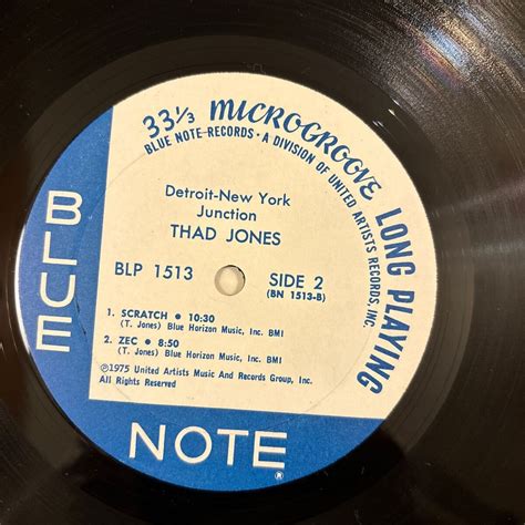 Yahoo Thad Jones Blue Note Ua Mono