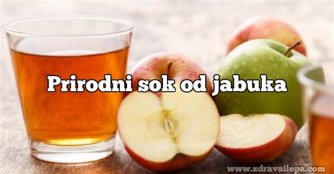 Domaći sok od jabuka savršen recept bez konzervansa i šećera