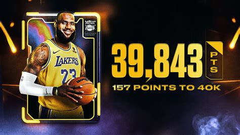 LeBron James Scoring Tracker: Lakers star approaching 40,000 career ...