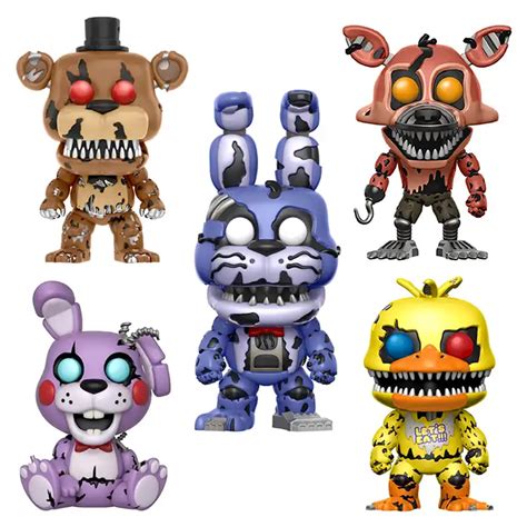 Cinco Noites No Freddy Brinquedos Pvc Figuras De A O Fnaf Chica Bonnie