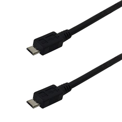 USB 2.0 Micro-B Male to Micro-B Male Cable