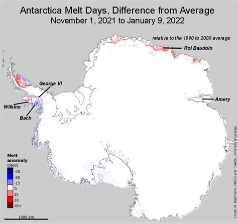 Antarctica Today: melt season underway | National Snow and Ice Data Center