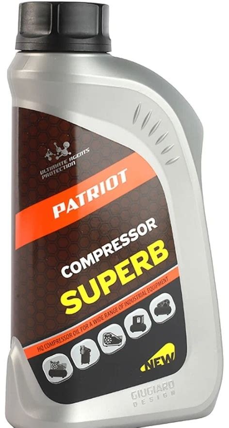 Купить Масло Patriot минеральное ISO VG 100 Compressor Superb 1 л в ...