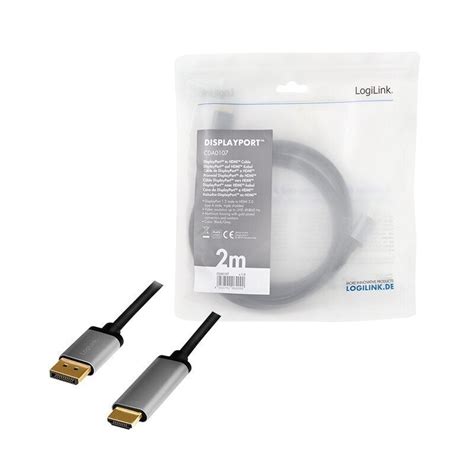 Hdmi Kaapeli Logilink Display Port Hdmi M Hinta Hobbyhall Fi