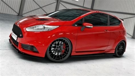 Maxton Design Maxton Design FRONT SPLITTER V 3 FIESTA MK7 ST FACELIFT