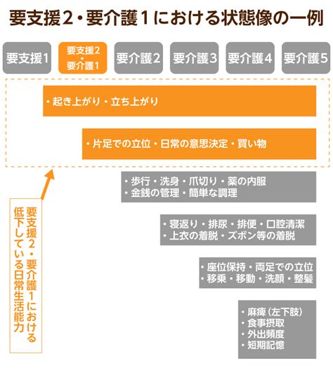 【状態像が図でわかる】要介護1とは？認定基準や一人暮らしのケアプラン例を解説｜みんなの介護