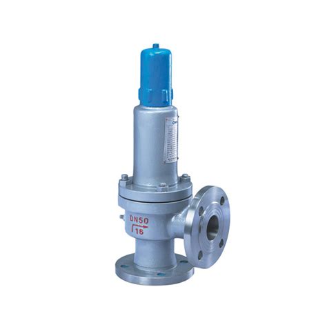 Stainless Steel Safety Relief Valves Angle Type Flange Pressure Relief Valve China Spring Full