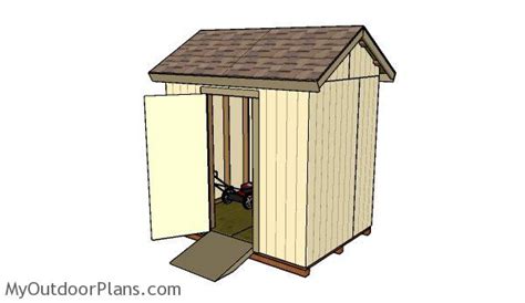 Free 6x8 Shed Plans | MyOutdoorPlans