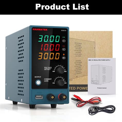 Buy Adjustable DC Power Supply 0 30 V 0 10 A With Output Enable