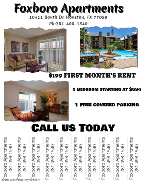 Copy Of Apartment Flyer Postermywall