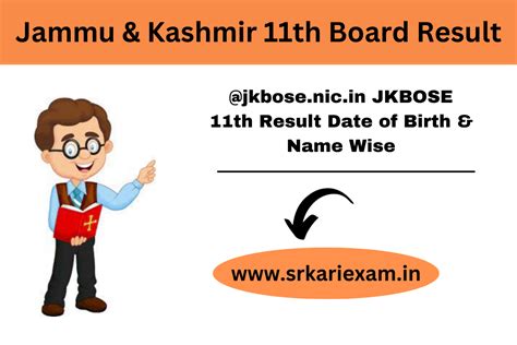 Jammu Kashmir Th Board Result Link Jkbose Nic In Jkbose Th