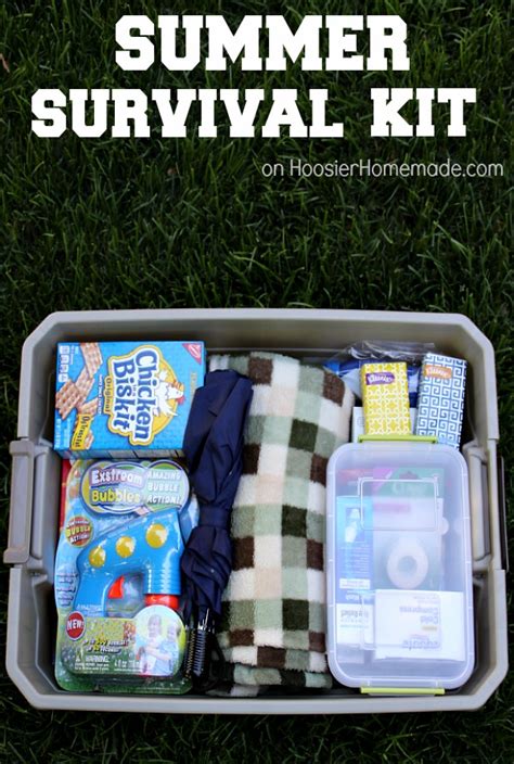 Summer Survival Kit - Hoosier Homemade