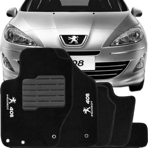 Tapete Carpete Confort Bordado Peugeot 408 2011 Parcelamento Sem