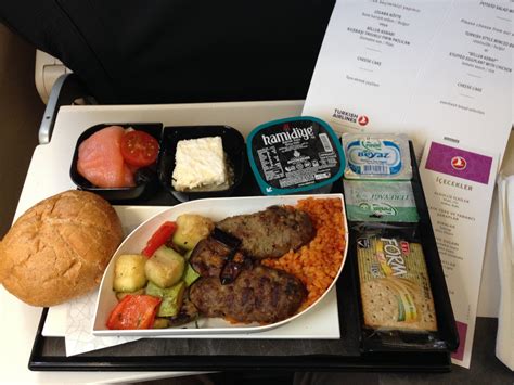 Turkish Airlines Inflight Food Istanbul Bologna Havayolu