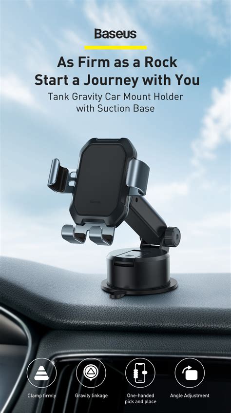 Baseus Tank Gravity Car Mount Holder