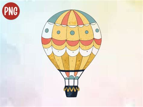 17 Cute Hot Air Balloon Graphics Designs Graphics