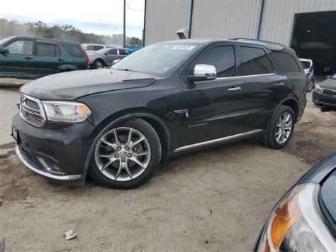 2014 Dodge Durango Citadel For Sale Fl Orlando North Mon Jan 22 2024 Used And Repairable