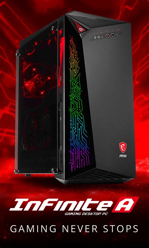 MSI Gaming Desktop | Infinite landing page