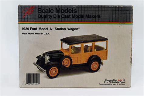 Scale Models 1929 Ford Model A Station Wagon#4006 Die Cast