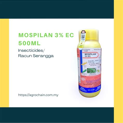 ACM MOSPILAN 3 EC 500ML RACUN SERANGGA 杀虫剂 INSECTICIDES mengawal