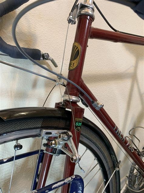 1984 Trek 720 Touring Bike 24 Frame 531 Reynolds Burgundy Ready To