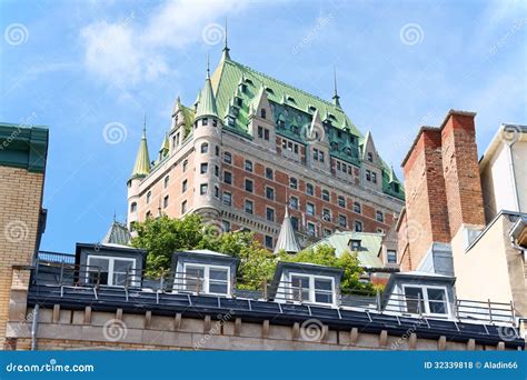 Chateau Frontenac Hotel In Quebec City, Canada Royalty Free Stock Photos - Image: 32339818