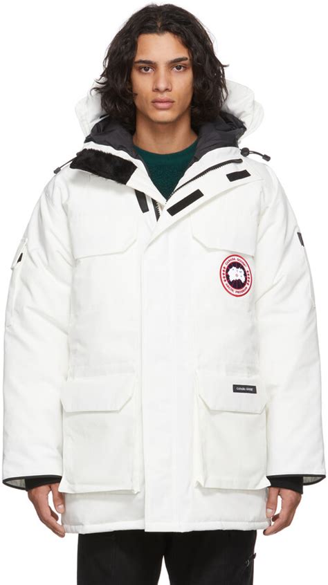 Canada Goose White Down Fur Free Expedition Parka Shopstyle Jackets