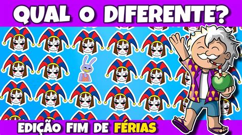 Maratona Do Incr Vel Circo Digital E Fnaf Para Testar Sua Mente