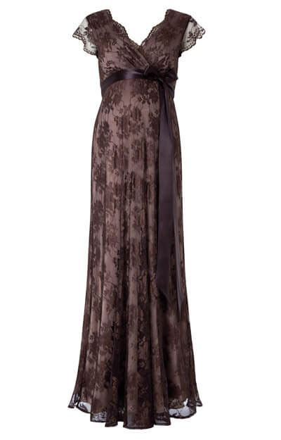 Eden Maternity Gown Long Chocolate Maternity Wedding Dresses Evening