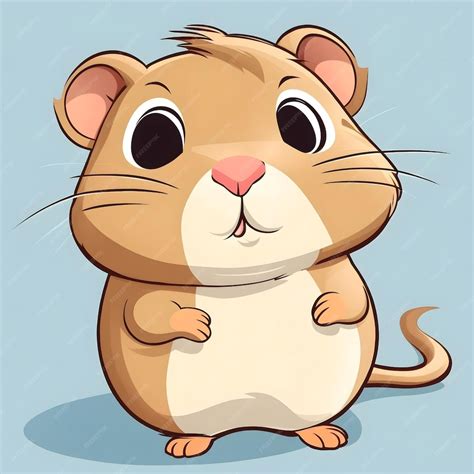 Premium Ai Image Gerbil Illustration Ai Generative