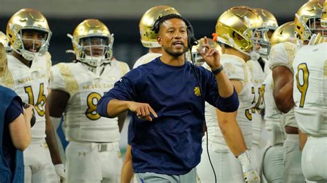 Marcus Freeman Talks Michael Mayers Notre Dame Tight End Record Drew