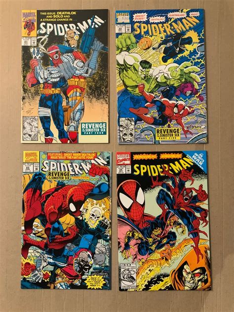 Spider Man 1990 Series 13 24 Consecutive Run Appearance The Hulk