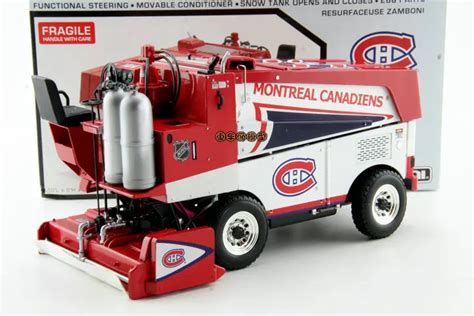 The Original 118 Nhl Zamboni 500 Ice Snow Plow Cleaning Car Model Car