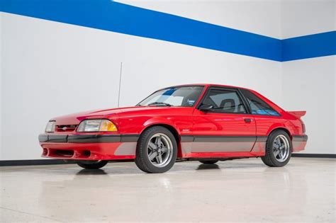 For Sale 1989 Ford Mustang Saleen 293 Bright Red Modified