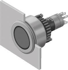 EAO Serie 14 Drukknop 14 131 0252 Technische Unie 7649114