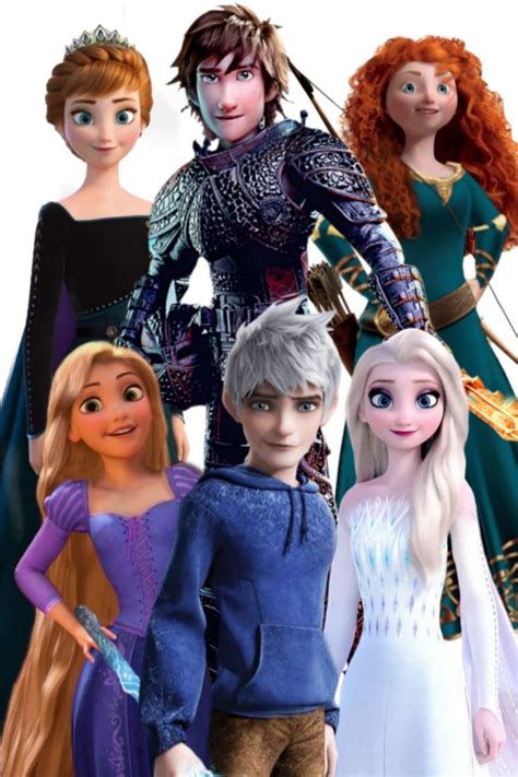 Rise Of The Brave Tangled Frozen Dragons On We Heart It Disney