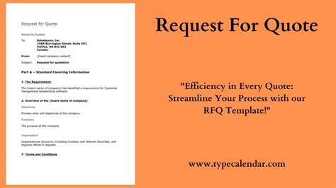 Free Printable Request For Quote Templates PDF Word Excel