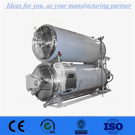 Double Layer High Temperature Sterilization Pot Retort Sterilizer