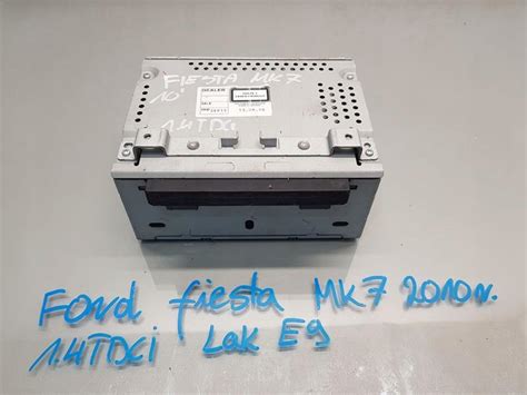 Radio Cd Ford Fiesta Mk Aa T C Ad Oficjalne