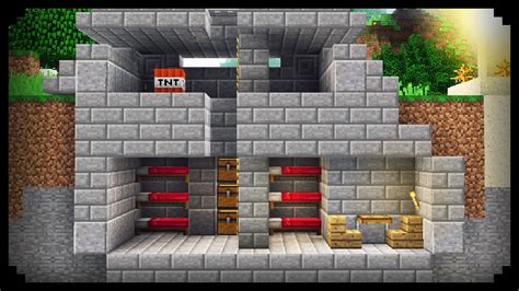 Minecraft Bunker Schematic