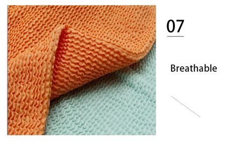 Recycled Stretchy Textured Terry Polyester Spandex Fabric Bikini Towel Fabric Swimwear Buy