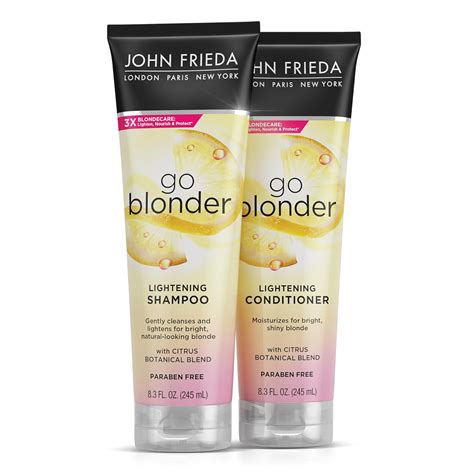 Sheer Blonde Go Blonder Shampoo And Conditioner Set BlondMend Technology 8 3 Oz 2 Pack